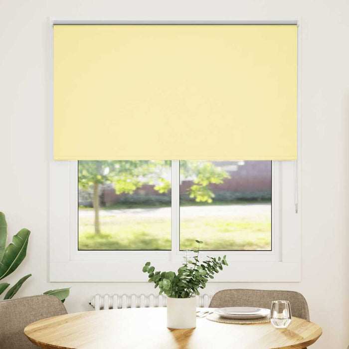 Jaluzea cu role opace Galben 120x175 cm Lățime material 116,6 cm - WALTI WALTI
