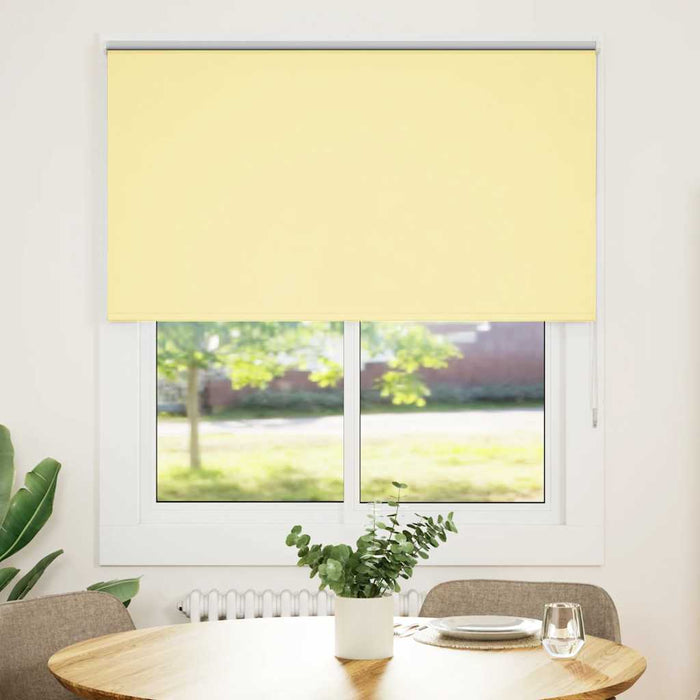 Jaluzea cu role opace Galben 140x175 cm Lățime material 136,6 cm - WALTI WALTI