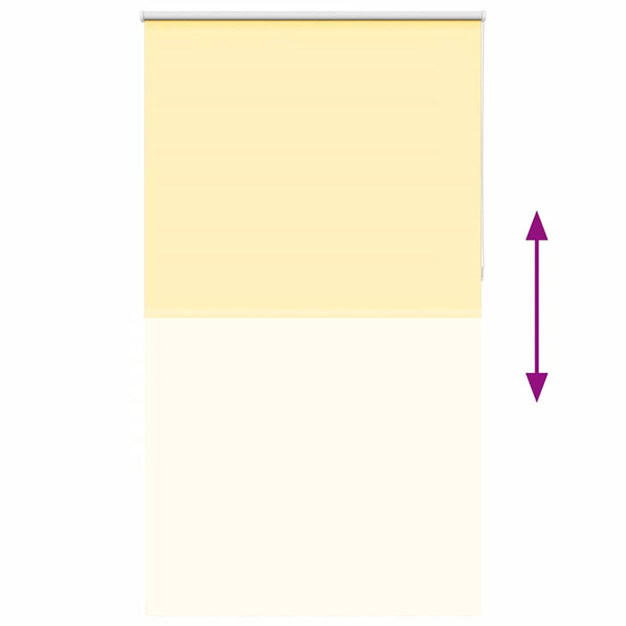 Jaluzea cu role opace Galben 120x210 cm Lățime material 116,6 cm - WALTI WALTI