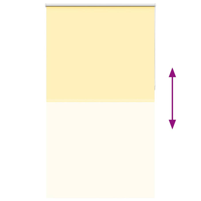 Jaluzea cu rolă opaca galben 135x230 cm Latime material 131,6 cm - WALTI WALTI