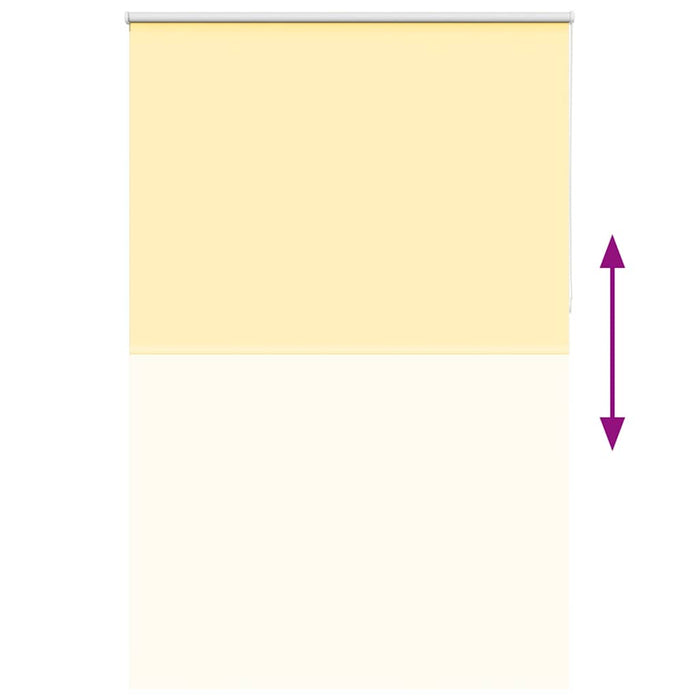 Jaluzea cu role opace galben 150x230 cm Lățime material 146,6 cm - WALTI WALTI