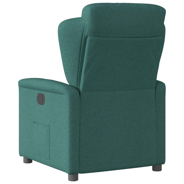 Fotoliu rabatabil, verde închis, material textil - WALTI WALTI