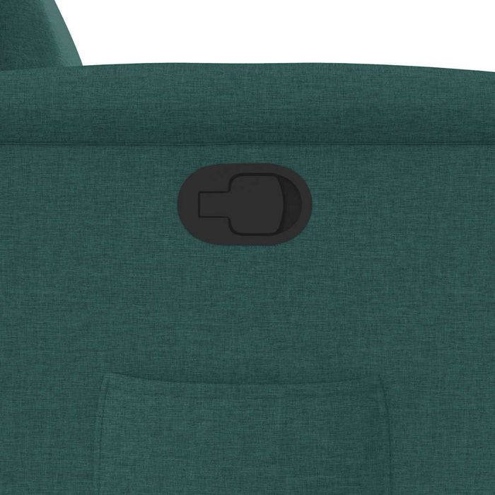 Fotoliu rabatabil, verde închis, material textil - WALTI WALTI