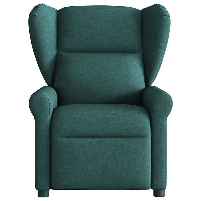 Fotoliu rabatabil, verde închis, material textil - WALTI WALTI