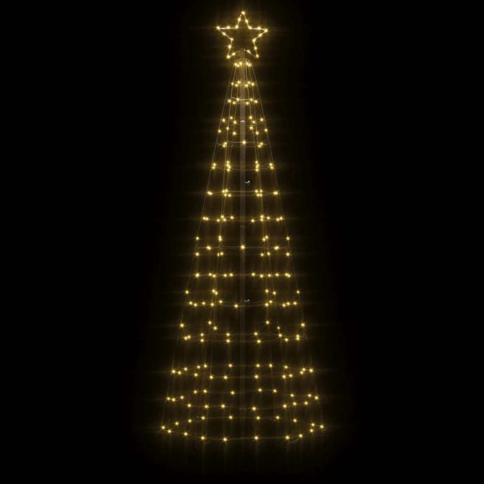 Pom de Crăciun LED cu ștecheri 220 LED-uri Alb Cald 180 cm WALTI
