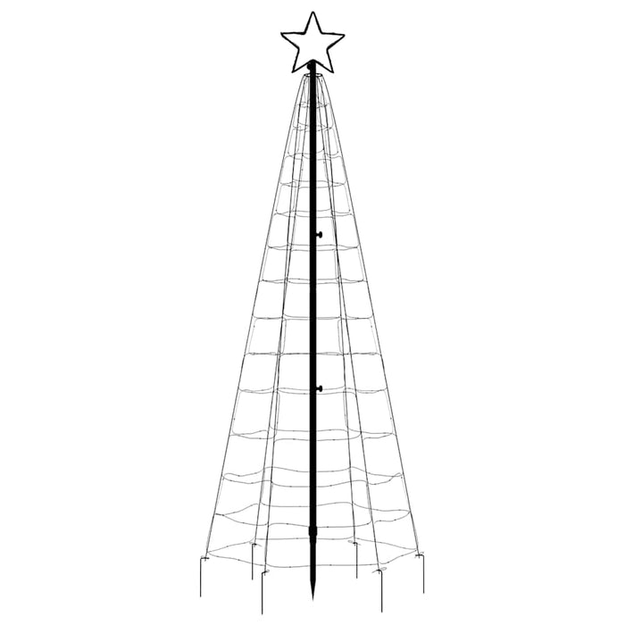 Pom de Crăciun LED cu ștecheri 220 LED-uri Alb Cald 180 cm WALTI