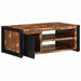 Masuta de cafea multicolora 90x50x36 cm lemn masiv recuperat - WALTI WALTI