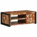 Masuta de cafea multicolora 90x50x36 cm lemn masiv recuperat - WALTI WALTI