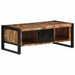 Masuta de cafea multicolora 90x50x36 cm lemn masiv recuperat - WALTI WALTI