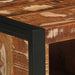 Masuta de cafea multicolora 90x50x36 cm lemn masiv recuperat - WALTI WALTI