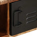 Masuta de cafea multicolora 90x50x36 cm lemn masiv recuperat - WALTI WALTI