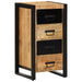 Dulap cu sertar 40x40x90 cm lemn masiv de mango - WALTI WALTI