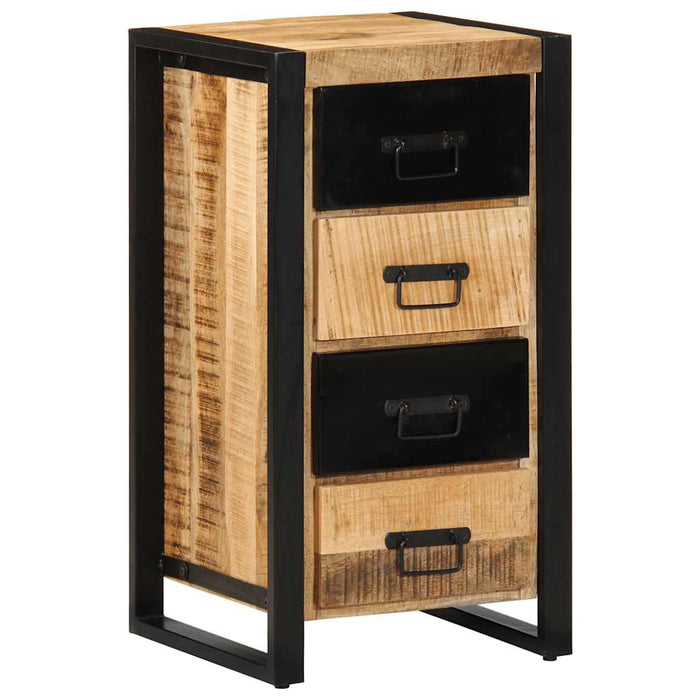 Dulap cu sertar 40x40x90 cm lemn masiv de mango - WALTI WALTI