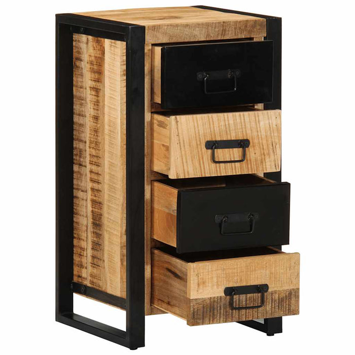 Dulap cu sertar 40x40x90 cm lemn masiv de mango - WALTI WALTI