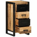 Dulap cu sertar 40x40x90 cm lemn masiv de mango - WALTI WALTI