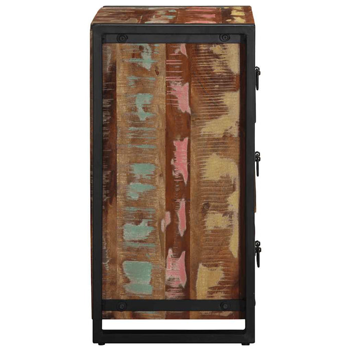 Dulap cu sertare, multicolor, 50x35x70 cm, lemn masiv recuperat - WALTI WALTI