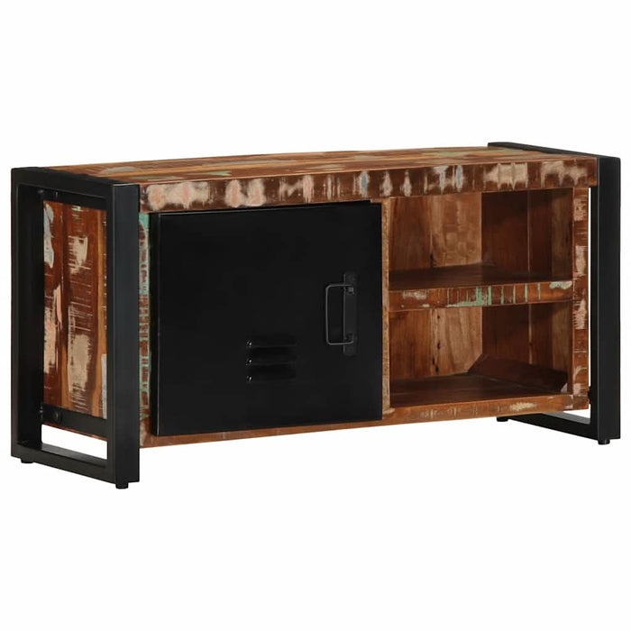 Dulap TV 80x30x40 cm lemn masiv recuperat - WALTI WALTI