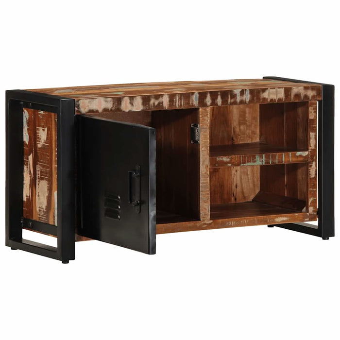 Dulap TV 80x30x40 cm lemn masiv recuperat - WALTI WALTI