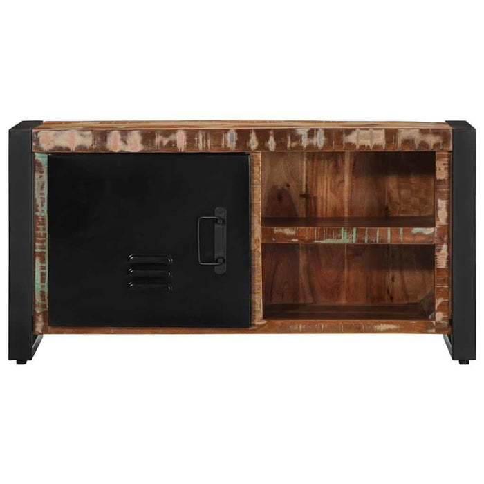 Dulap TV 80x30x40 cm lemn masiv recuperat - WALTI WALTI
