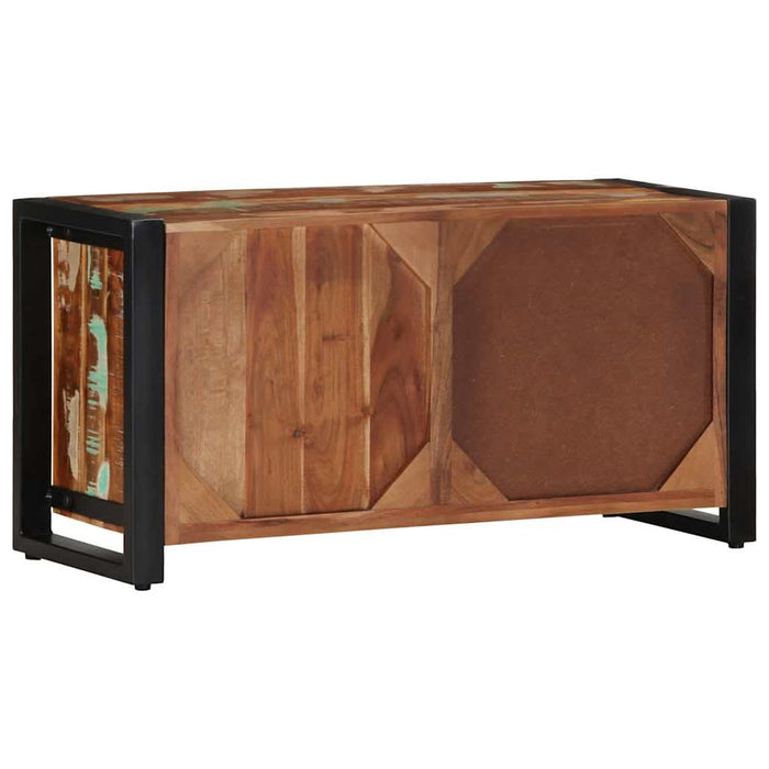 Dulap TV 80x30x40 cm lemn masiv recuperat - WALTI WALTI