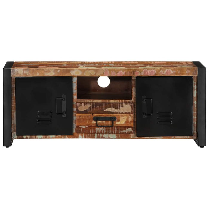 Dulap TV 100x30x40 cm lemn masiv recuperat - WALTI WALTI