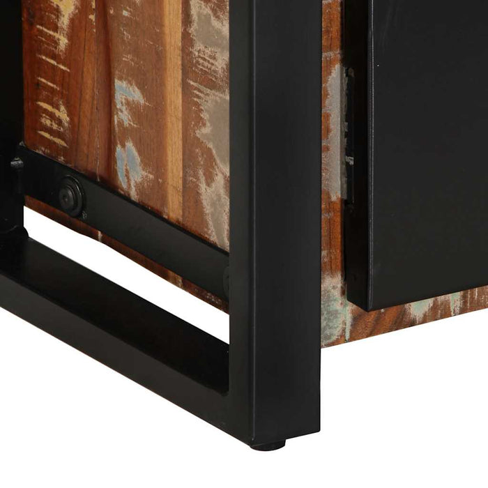 Dulap TV 100x30x40 cm lemn masiv recuperat - WALTI WALTI