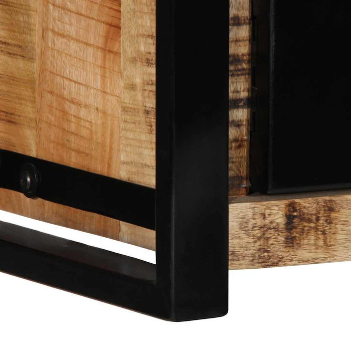 Dulap TV 80x30x35 cm lemn masiv de mango - WALTI WALTI