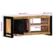 Dulap TV 80x30x35 cm lemn masiv de mango - WALTI WALTI