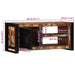 Dulap TV 80x30x35 cm lemn masiv recuperat - WALTI WALTI