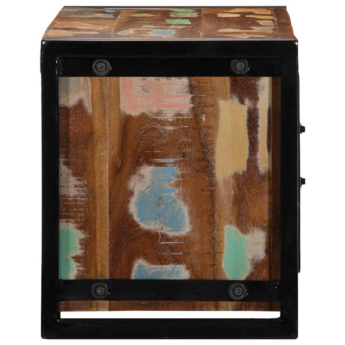 Dulap TV 80x30x35 cm lemn masiv recuperat - WALTI WALTI
