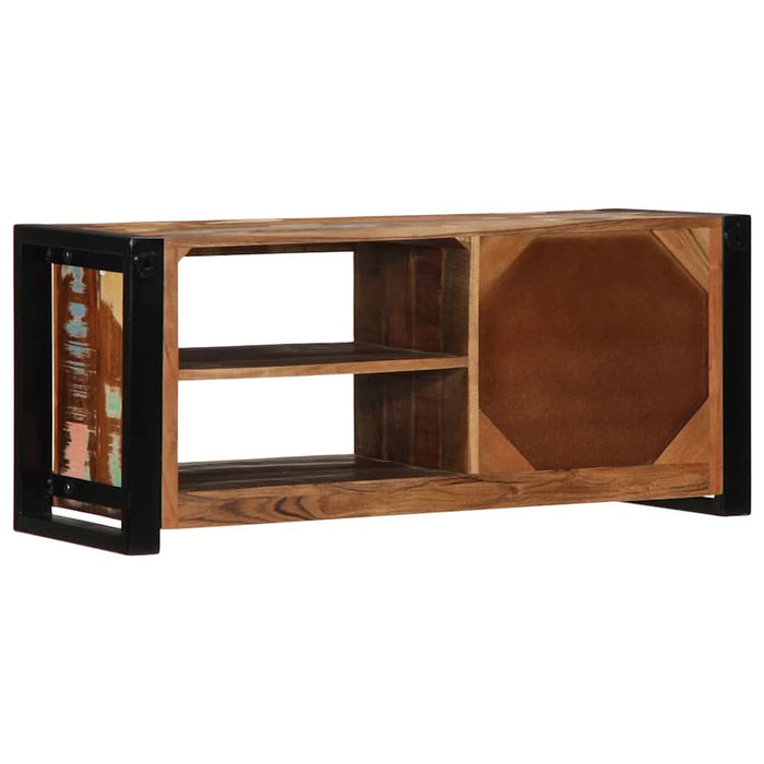 Dulap TV 80x30x35 cm lemn masiv recuperat - WALTI WALTI