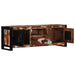 Dulap TV 100x30x35 cm lemn masiv recuperat - WALTI WALTI