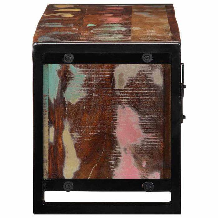 Dulap TV 100x30x35 cm lemn masiv recuperat - WALTI WALTI
