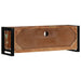 Dulap TV 100x30x35 cm lemn masiv recuperat - WALTI WALTI