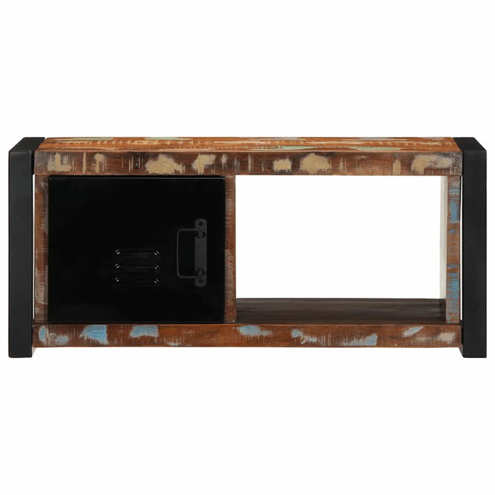 Dulap TV 80x30x35 cm lemn masiv recuperat - WALTI WALTI