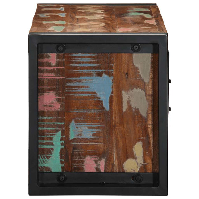 Dulap TV 80x30x35 cm lemn masiv recuperat - WALTI WALTI