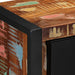 Dulap TV 80x30x35 cm lemn masiv recuperat - WALTI WALTI