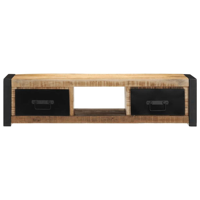Dulap TV 100x30x25 cm lemn masiv de mango WALTI