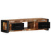 Dulap TV 100x30x25 cm lemn masiv recuperat - WALTI WALTI