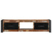 Dulap TV 100x30x25 cm lemn masiv recuperat - WALTI WALTI