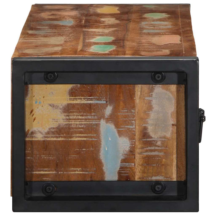 Dulap TV 100x30x25 cm lemn masiv recuperat - WALTI WALTI