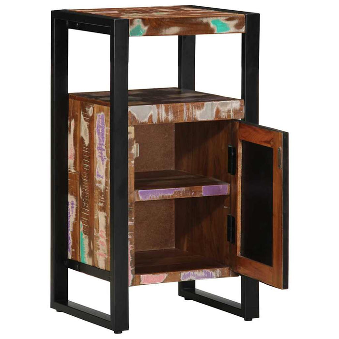 Dulap de Baie cu raft Maro 40 x 35 x 75 cm Lemn masiv recuperat - WALTI WALTI