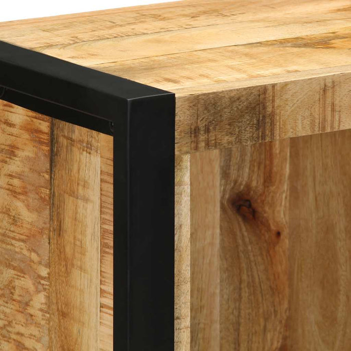 Dulap de baie 40x30x90 cm Lemn masiv Mango brut - WALTI WALTI