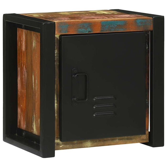 Dulap de baie cu ușă Maro 40 x 30 x 40 cm Lemn masiv recuperat - WALTI WALTI
