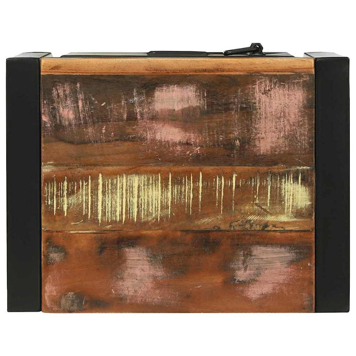 Dulap de baie cu ușă Maro 40 x 30 x 40 cm Lemn masiv recuperat - WALTI WALTI