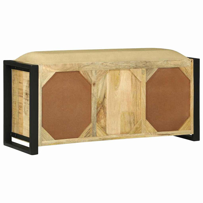 Bancă de Cabinet Maro 100 x 35 x 50 cm Lemn masiv de mango - WALTI WALTI