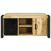 Bancă de Cabinet Maro 100 x 35 x 50 cm Lemn masiv de mango - WALTI WALTI
