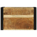 Cub de Perete cu raft Maro 55 x 35 x 40 cm Lemn masiv de mango - WALTI WALTI