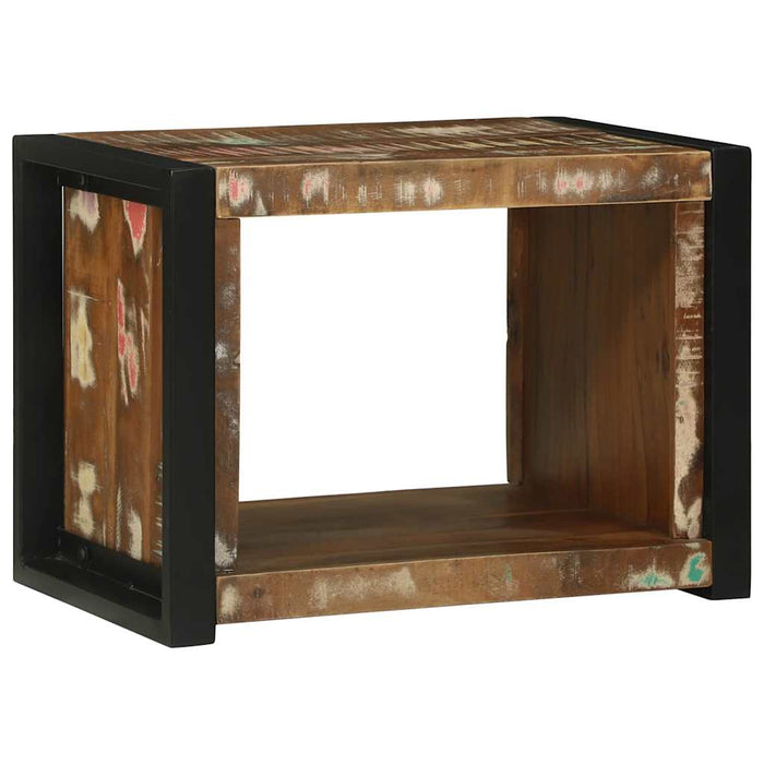 Cub de Perete cu raft Maro 55 x 35 x 40 cm Lemn masiv recuperat - WALTI WALTI