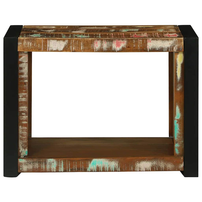 Cub de Perete cu raft Maro 55 x 35 x 40 cm Lemn masiv recuperat - WALTI WALTI